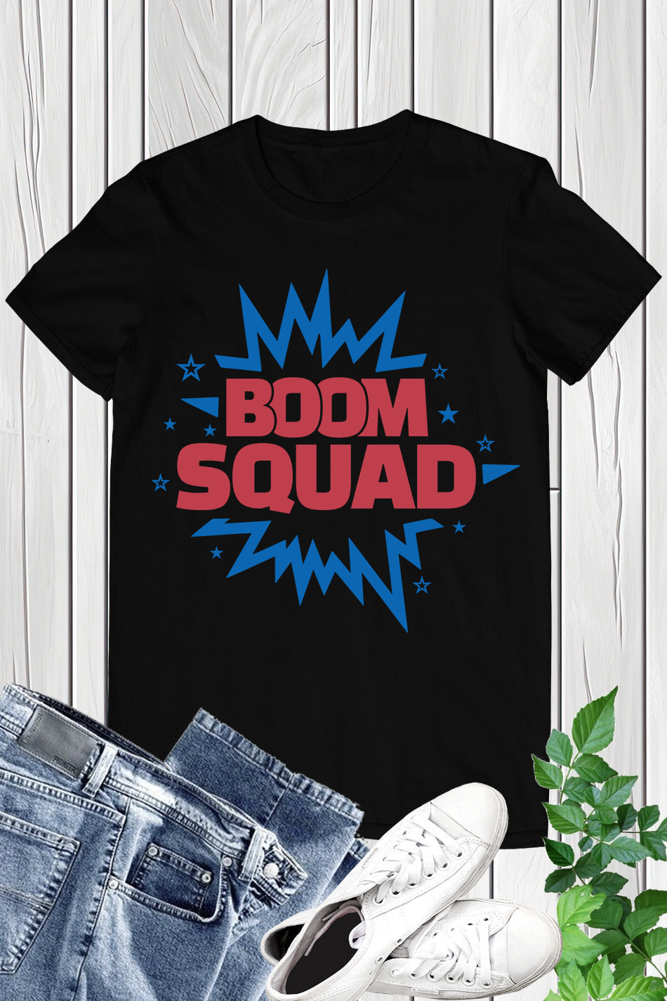 Boom Squad American T Shirt