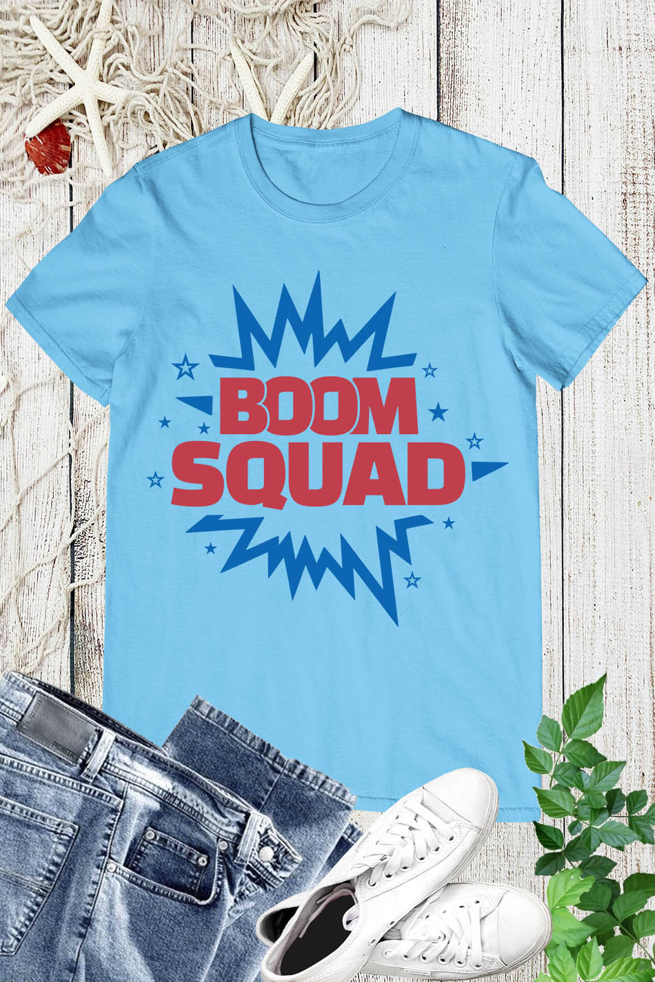 Boom Squad American T Shirt