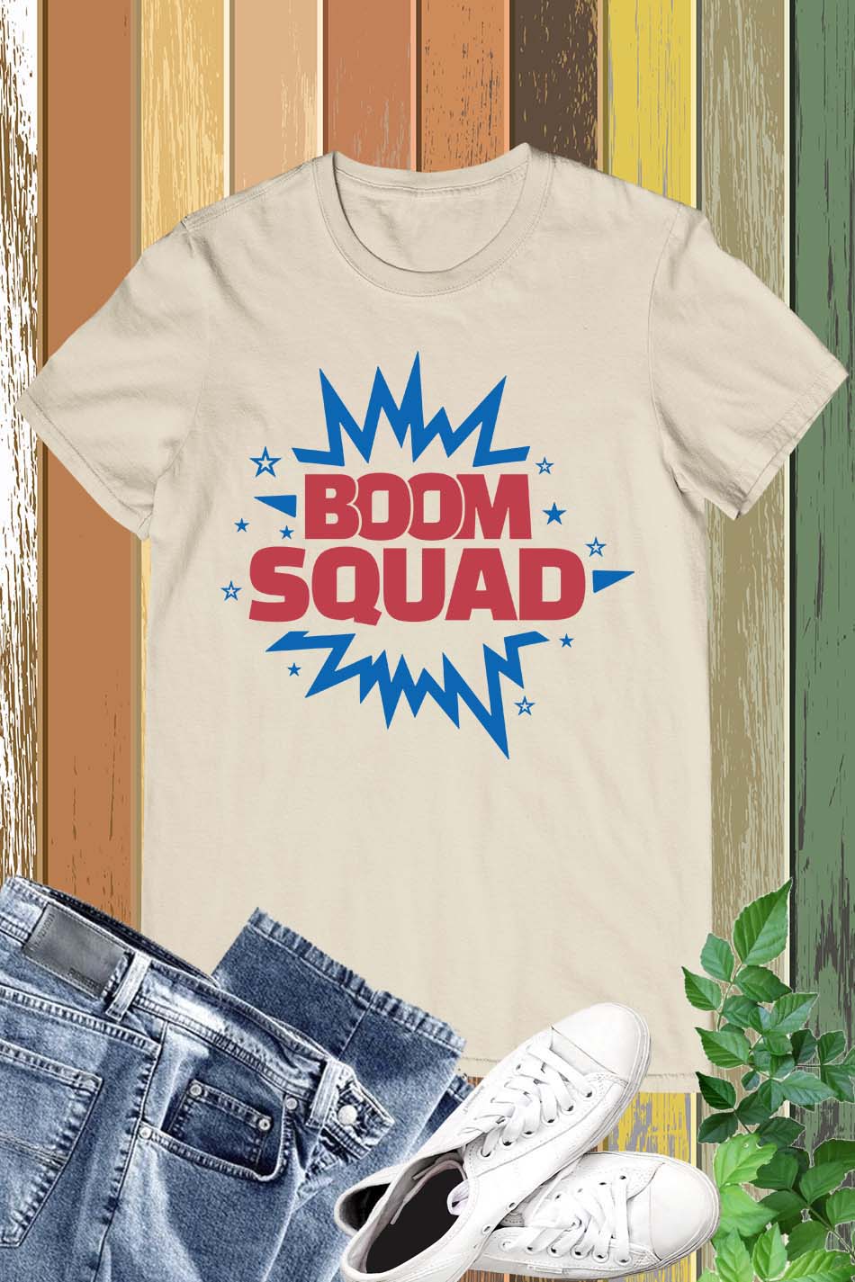 Boom Squad American T Shirt