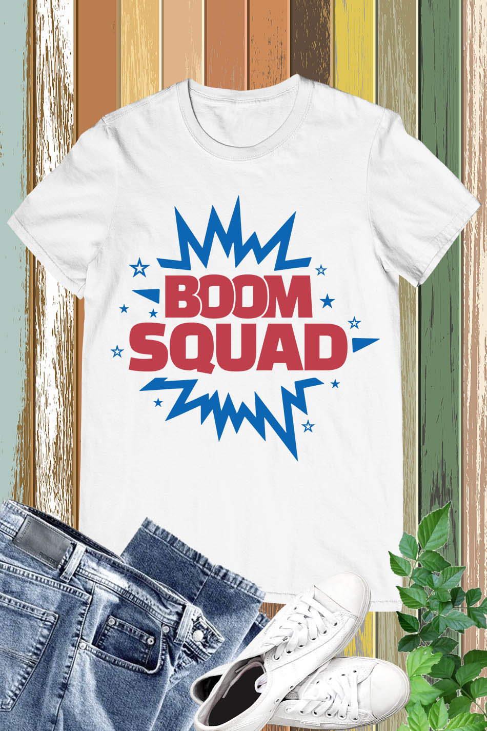 Boom Squad American T Shirt