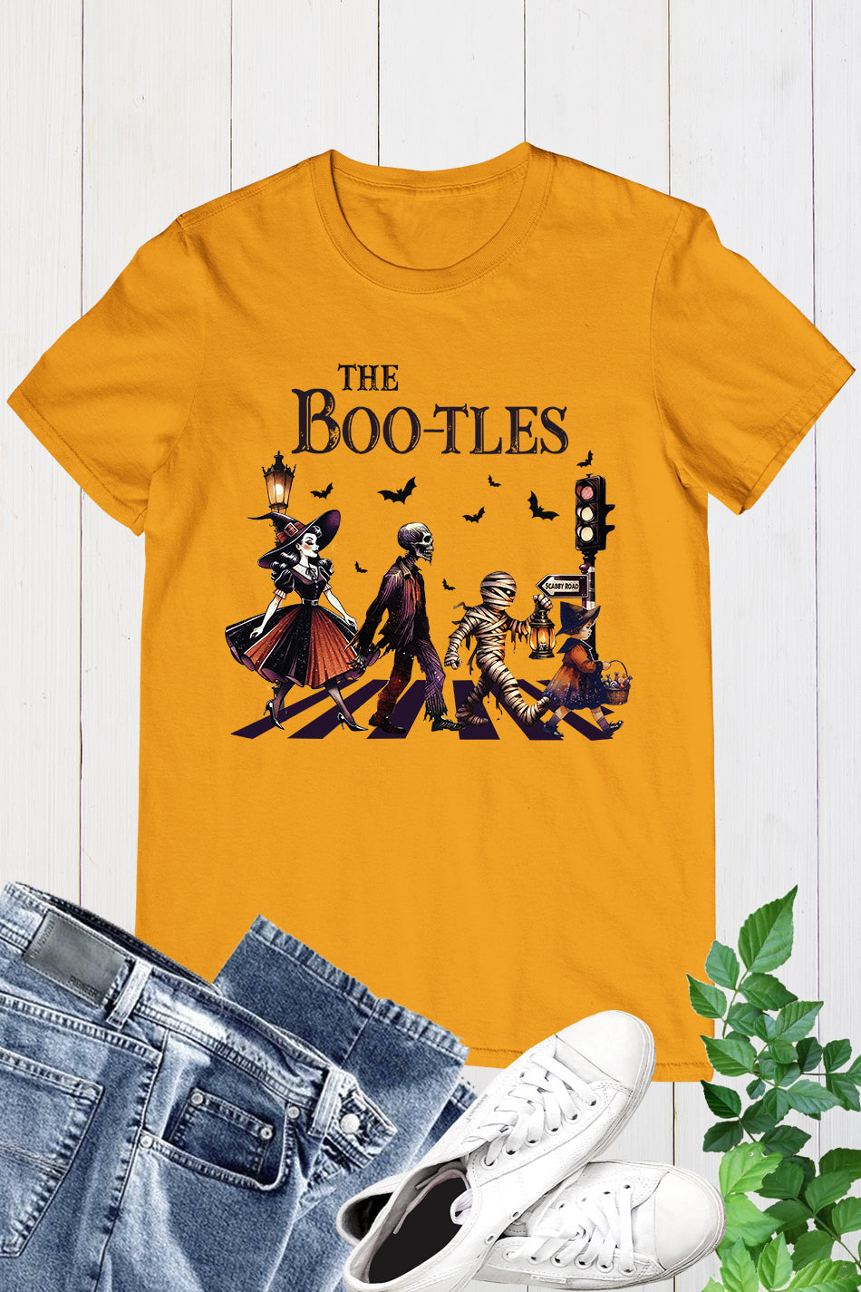 Witchy Halloween Boot-les Shirt