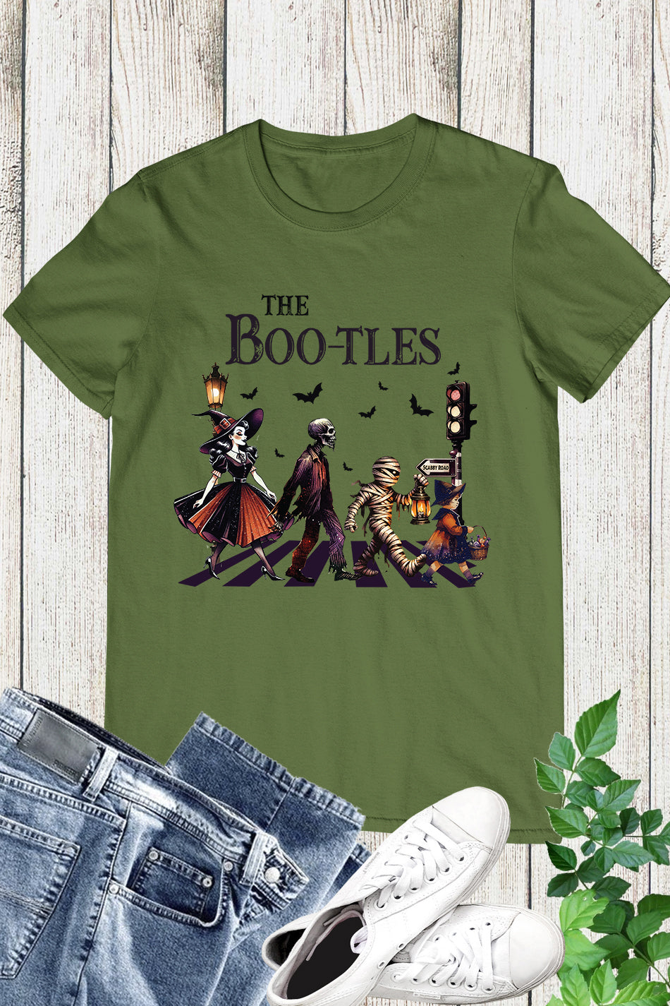 Witchy Halloween Boot-les Shirt