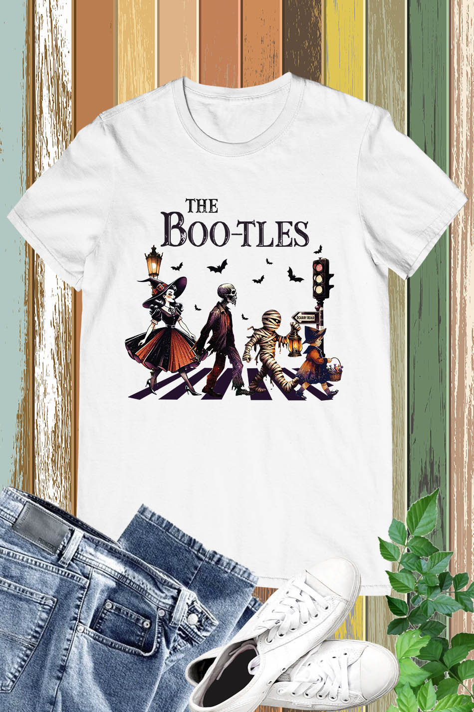 Witchy Halloween Boot-les Shirt