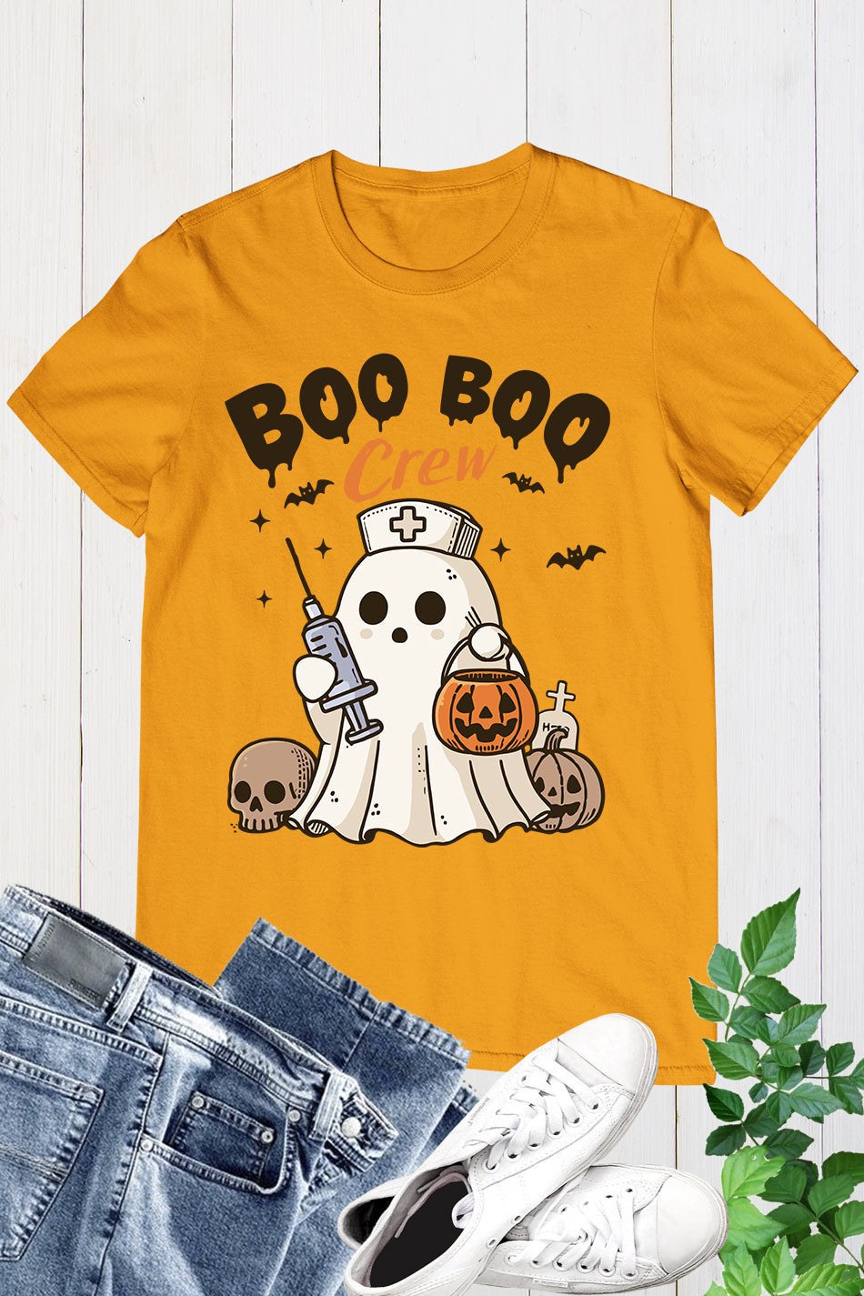 Halloween Boo Boo Crew Nurse Shirt