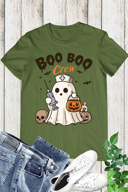 Halloween Boo Boo Crew Nurse Shirt