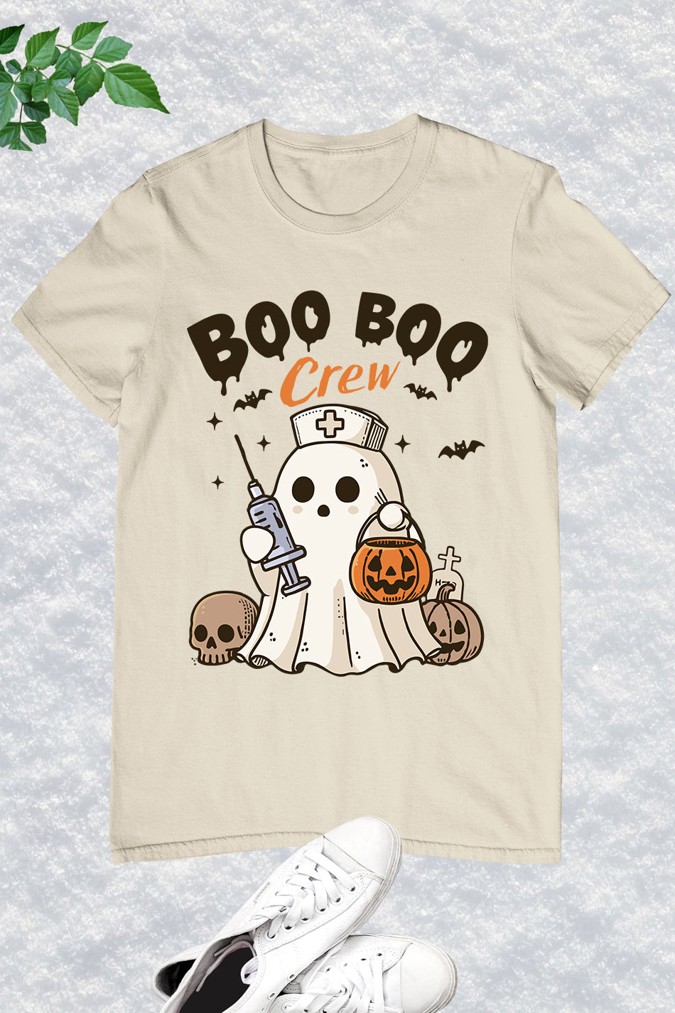 Halloween Boo Boo Crew Nurse Shirt