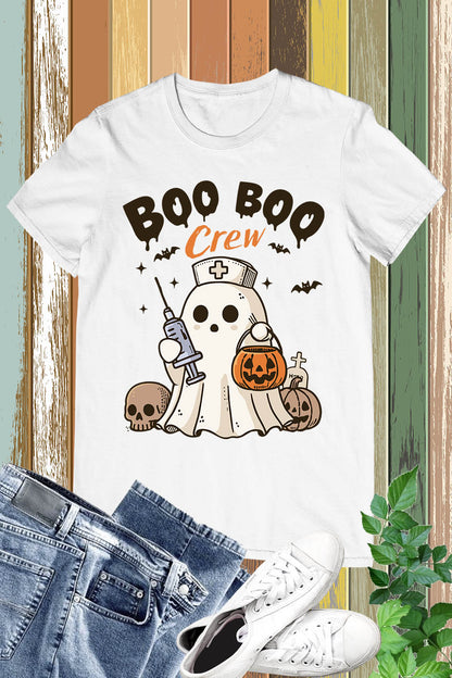 Halloween Boo Boo Crew Nurse Shirt