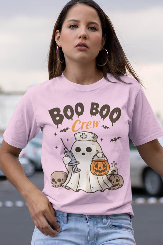 Halloween Boo Boo Crew Nurse Shirt