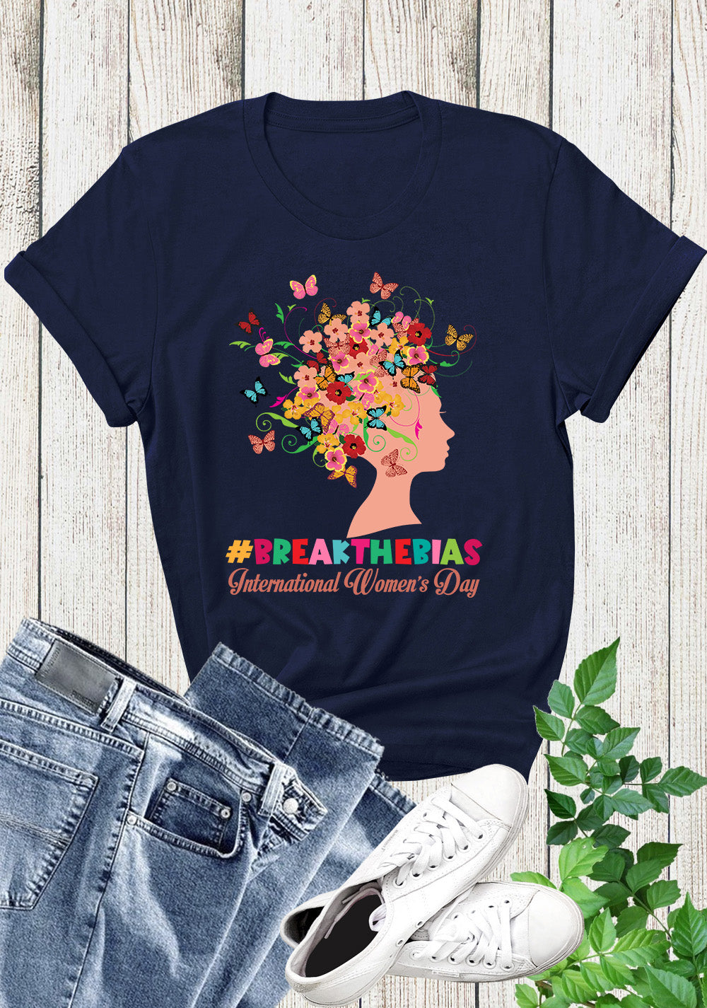 Break The Bias International Women's Day T Shirts