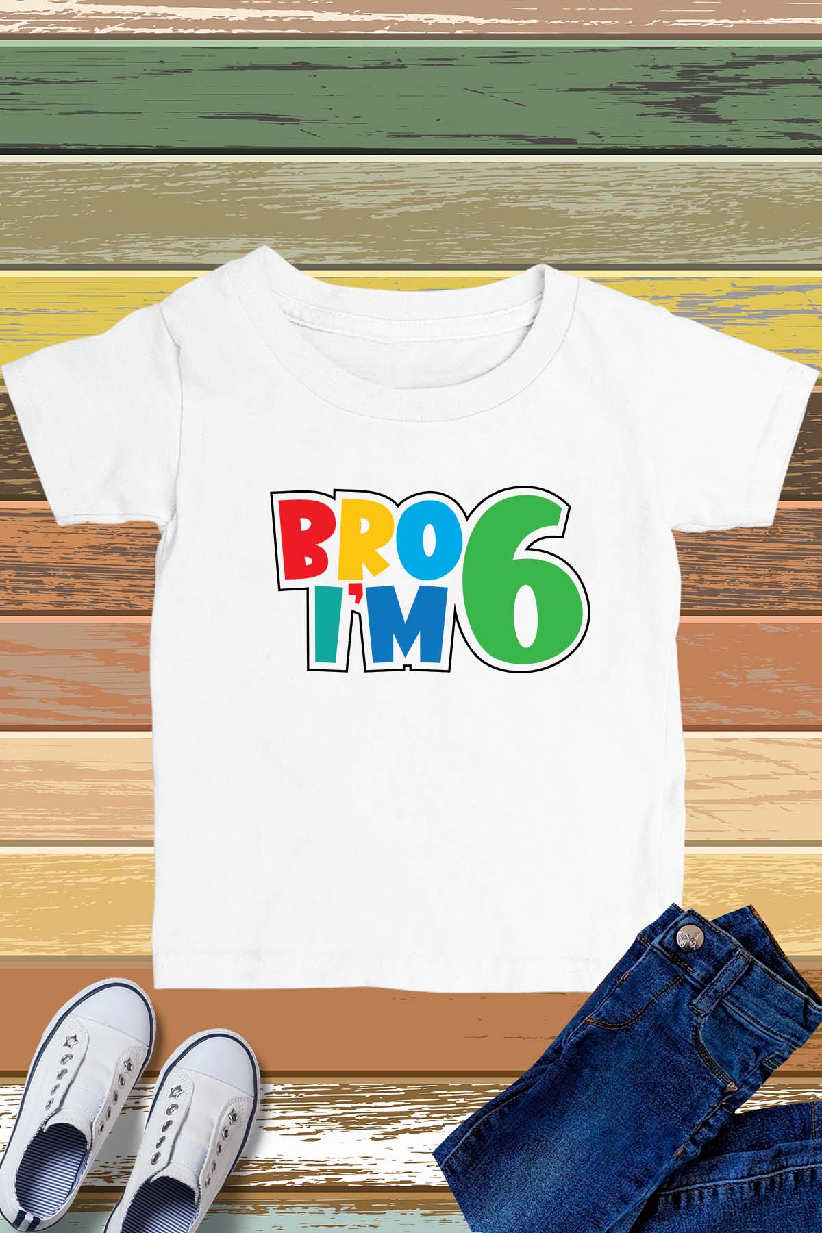 Bro I am 6 Shirt