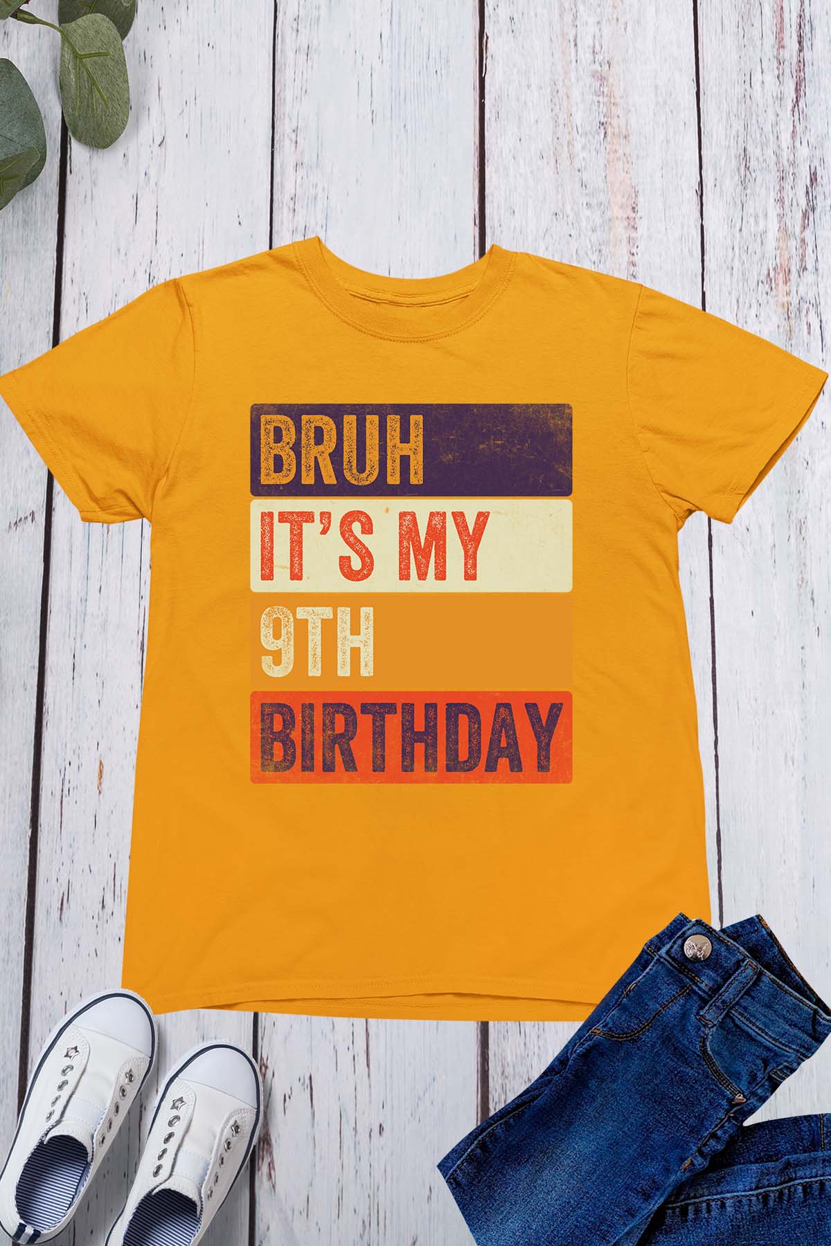 Bruh Its My 9th Birthday Shirt