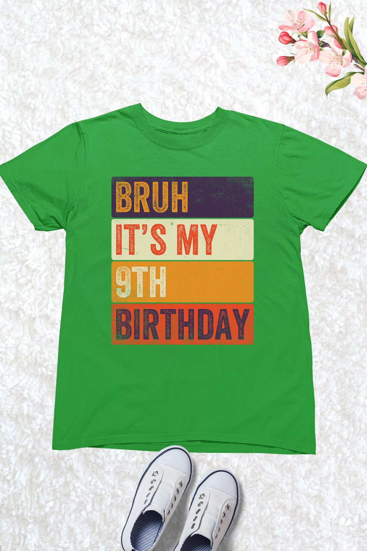 Bruh Its My 9th Birthday Shirt