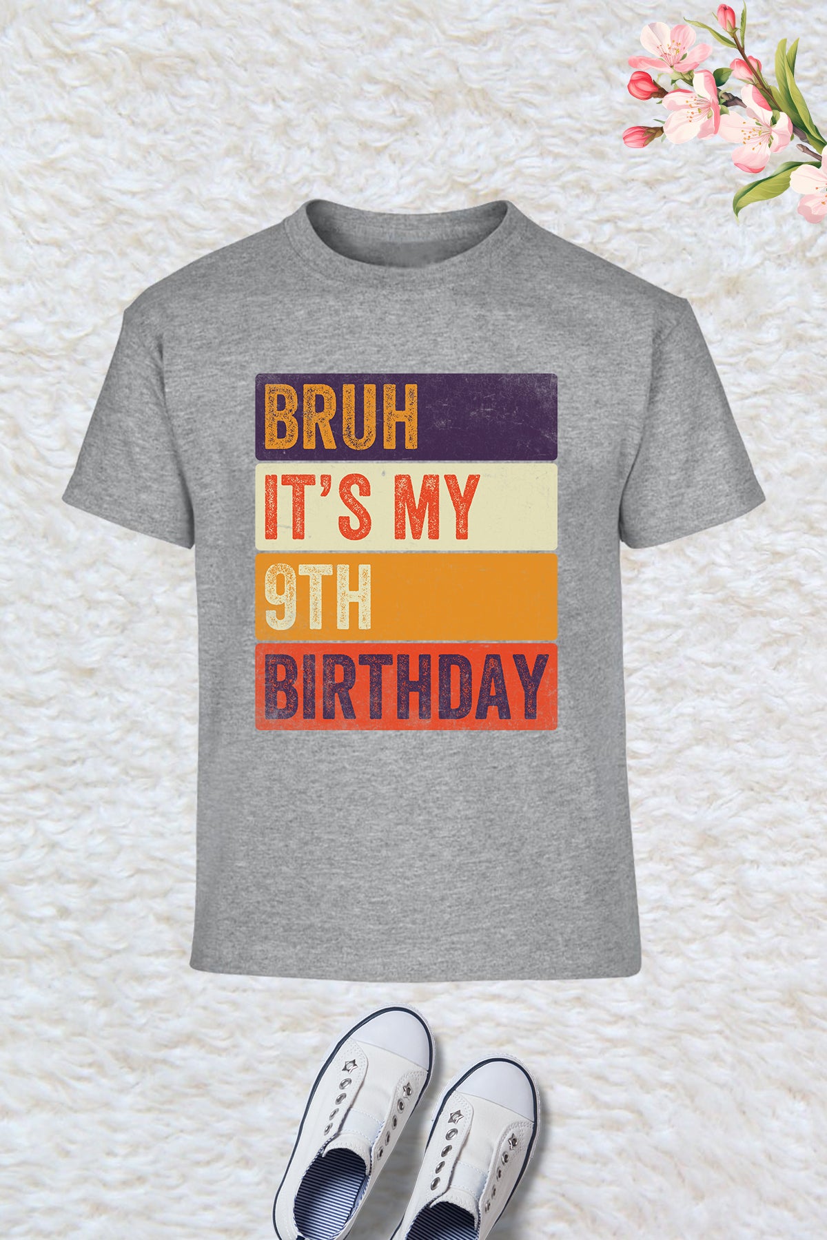 Bruh Its My 9th Birthday Shirt