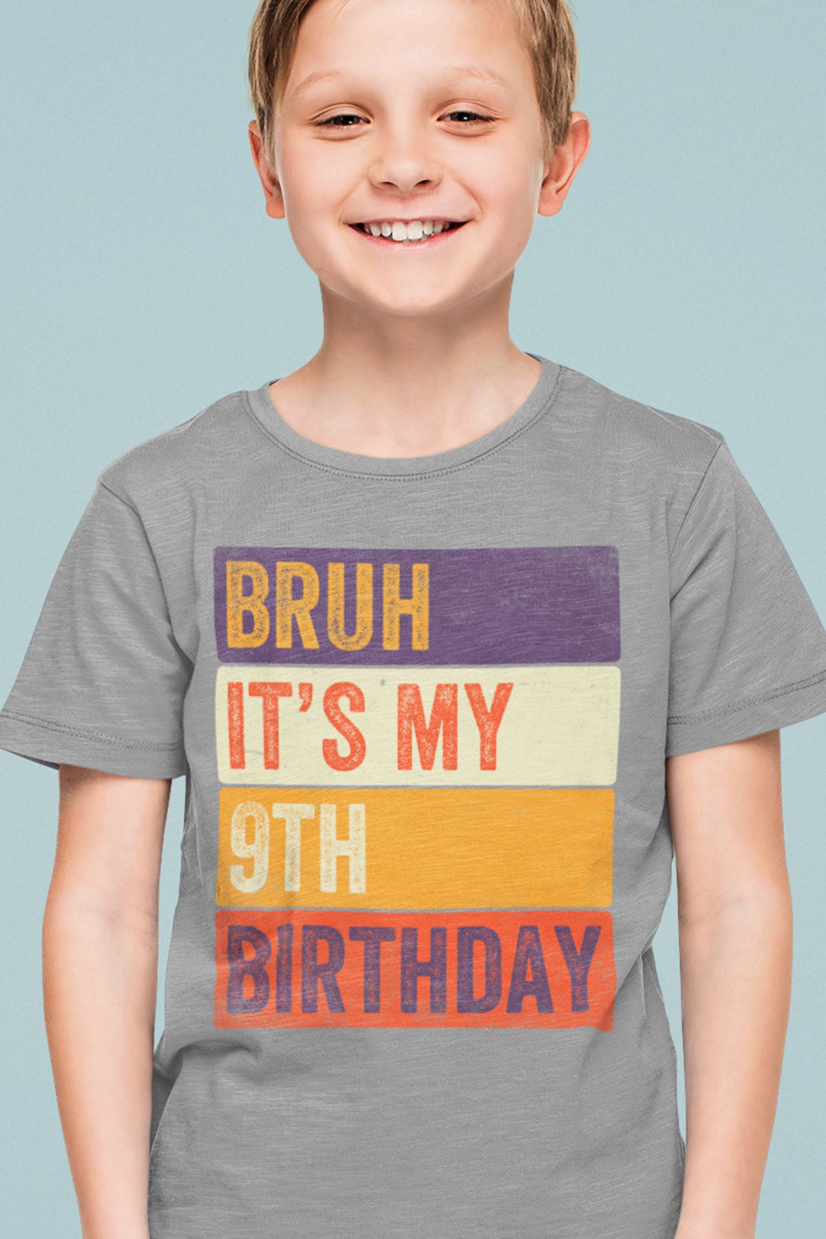 Bruh Its My 9th Birthday Shirt