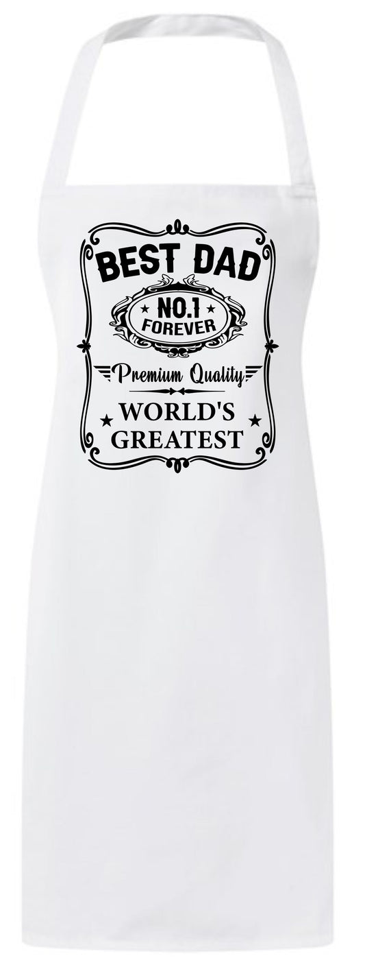 Dad Forever Premium Quality World’s Greatest Custom Fathers Day Apron