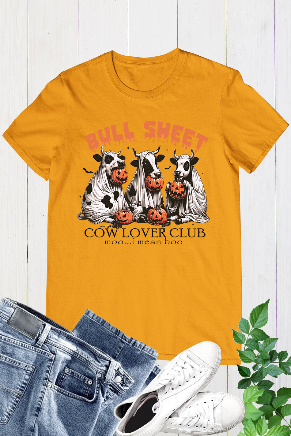 Bull Sheet Funny Halloween Shirt