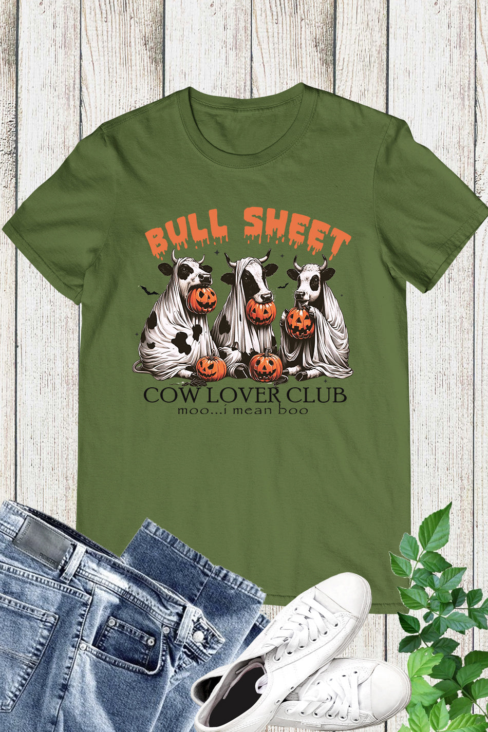 Bull Sheet Funny Halloween Shirt