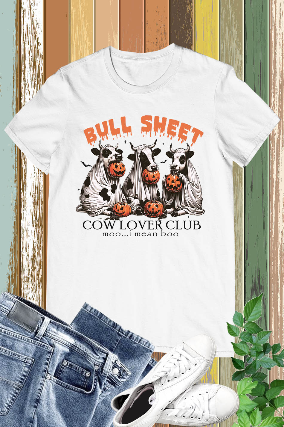 Bull Sheet Funny Halloween Shirt