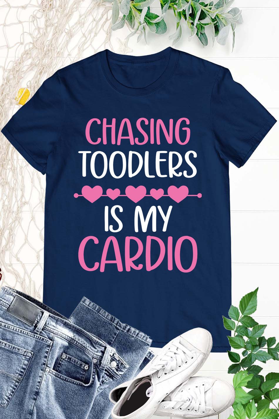 Chasing Is My Cardio Sitters Nanny Shirt