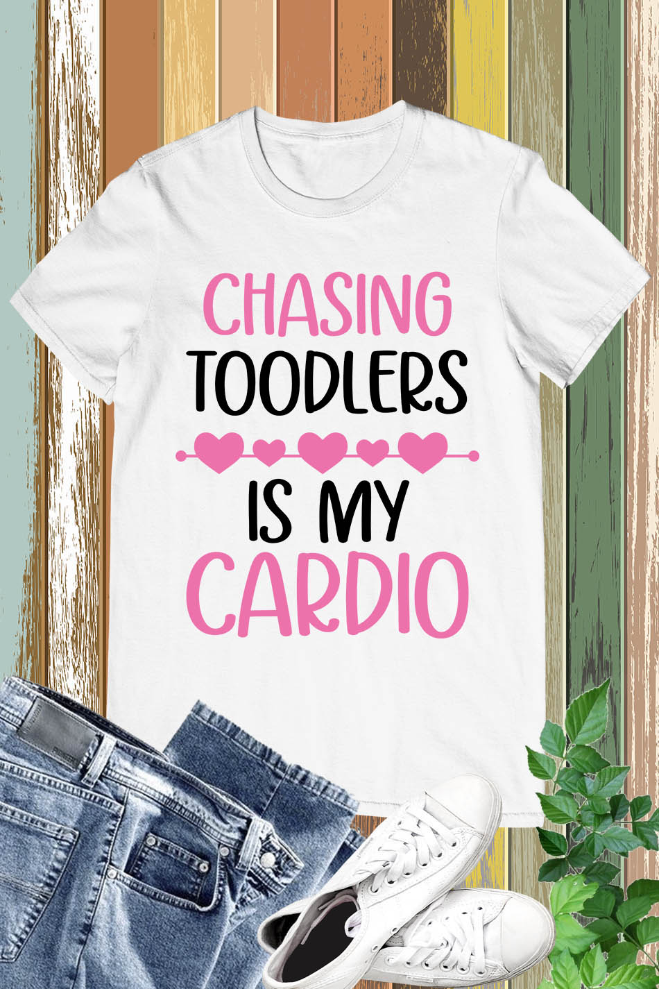 Chasing Is My Cardio Sitters Nanny Shirt