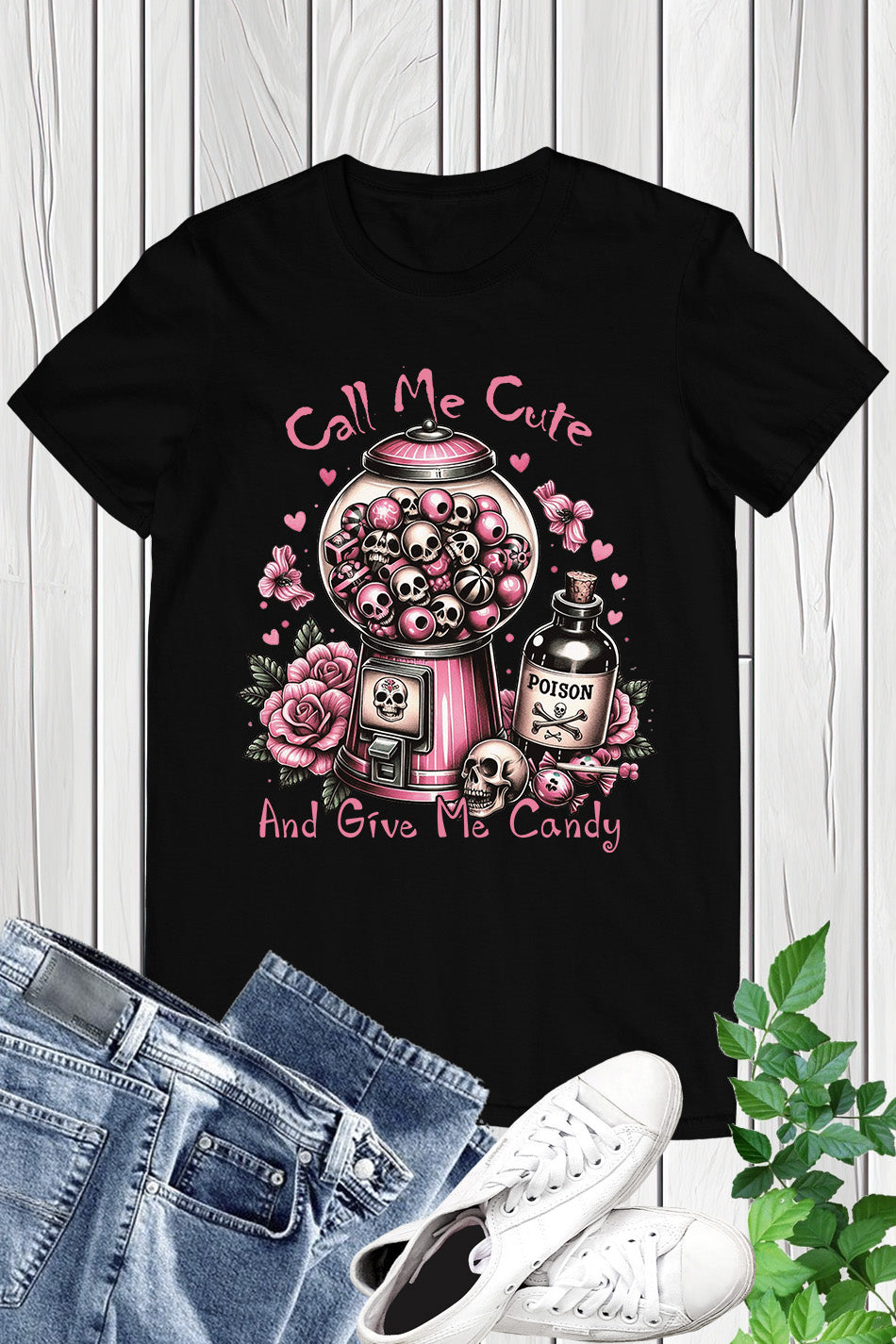 Call Me Cute Halloween Shirt