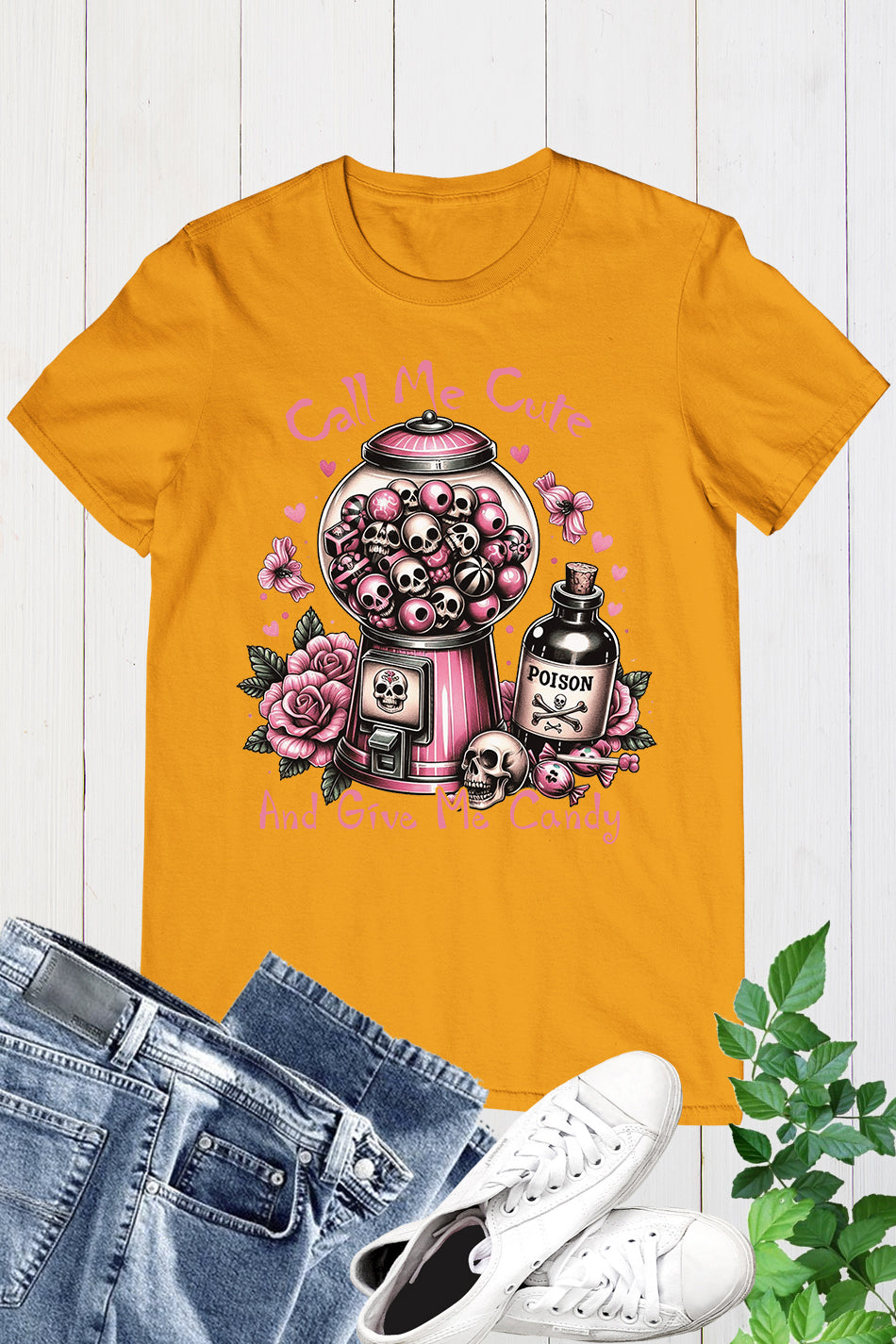 Call Me Cute Halloween Shirt