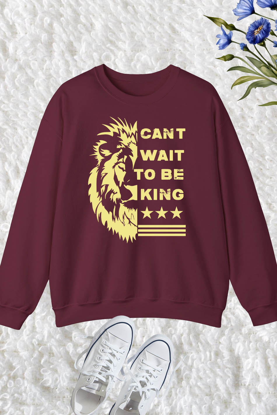 Can't Wait to Be King Lion Sweatshirt