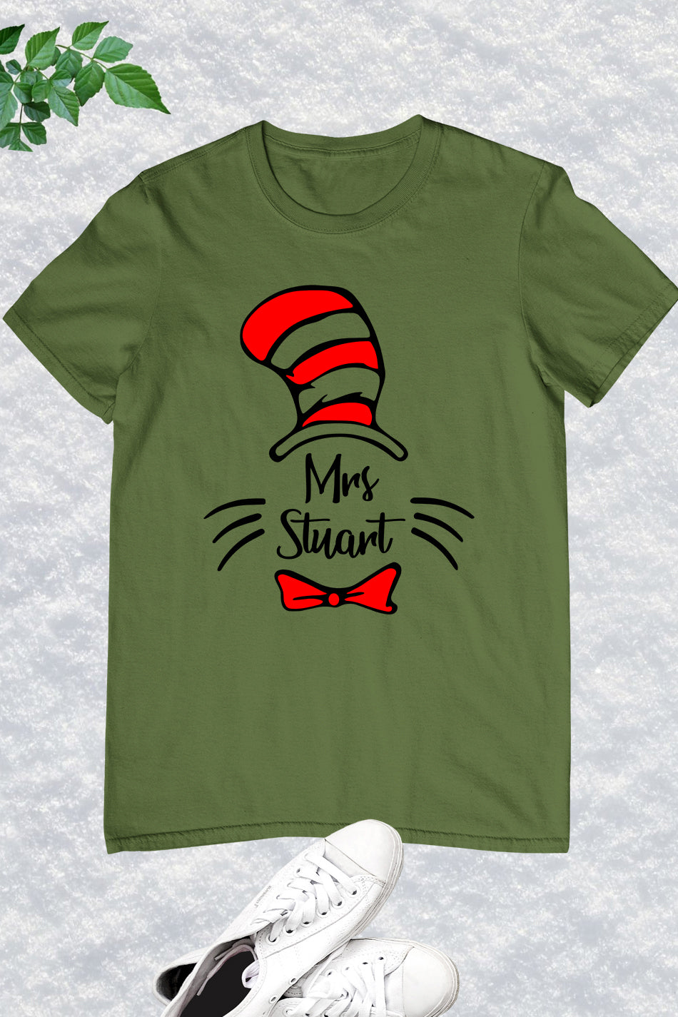 Personalized teacher cat T Shirt