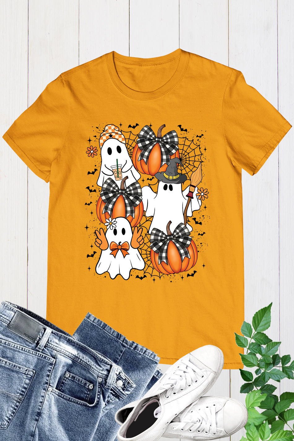 Retro Coquette Ghost Halloween Shirt