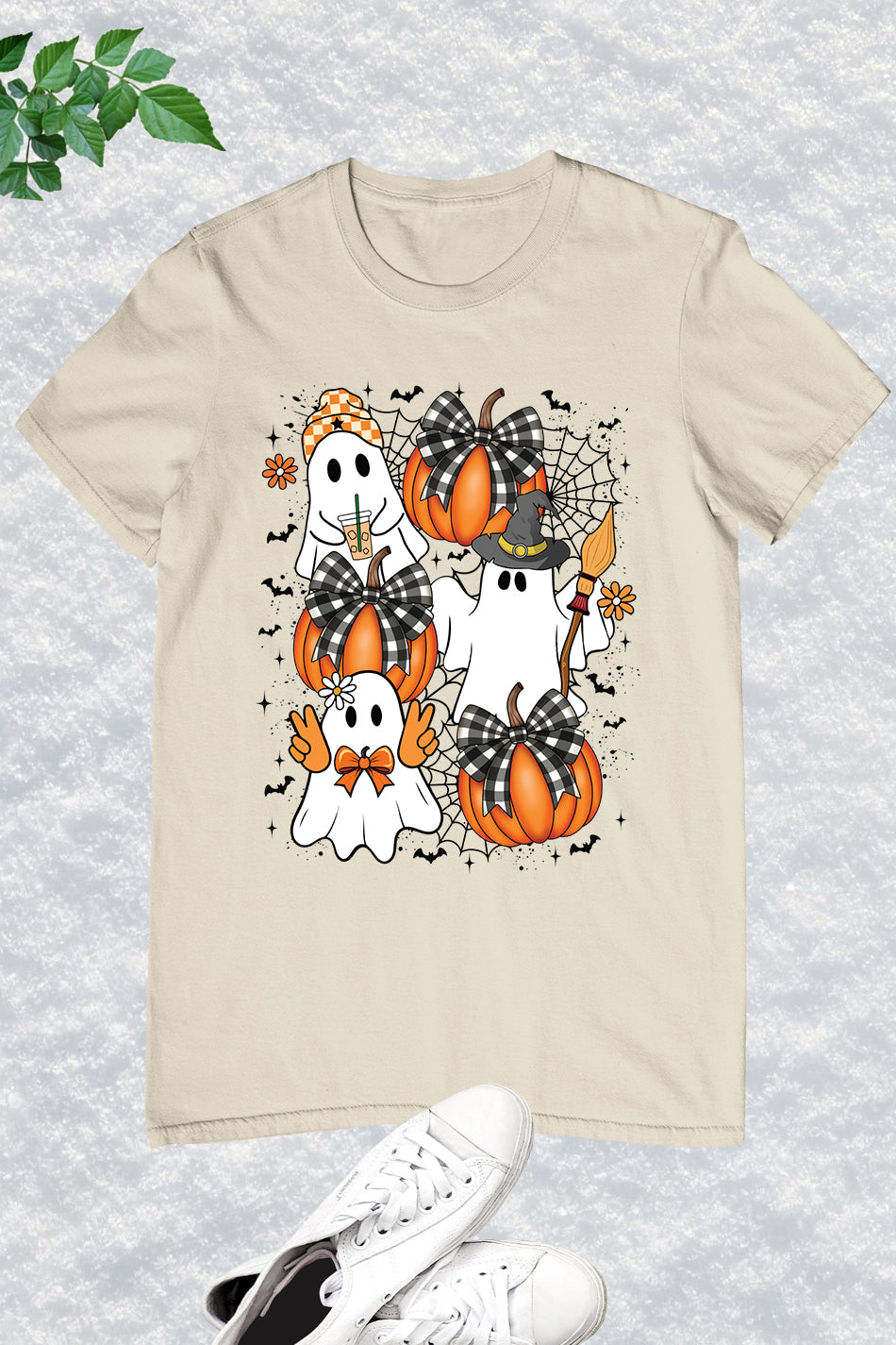 Retro Coquette Ghost Halloween Shirt