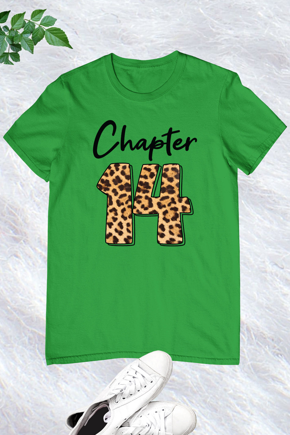 Chapter 14 Leopard Print Birthday Shirt