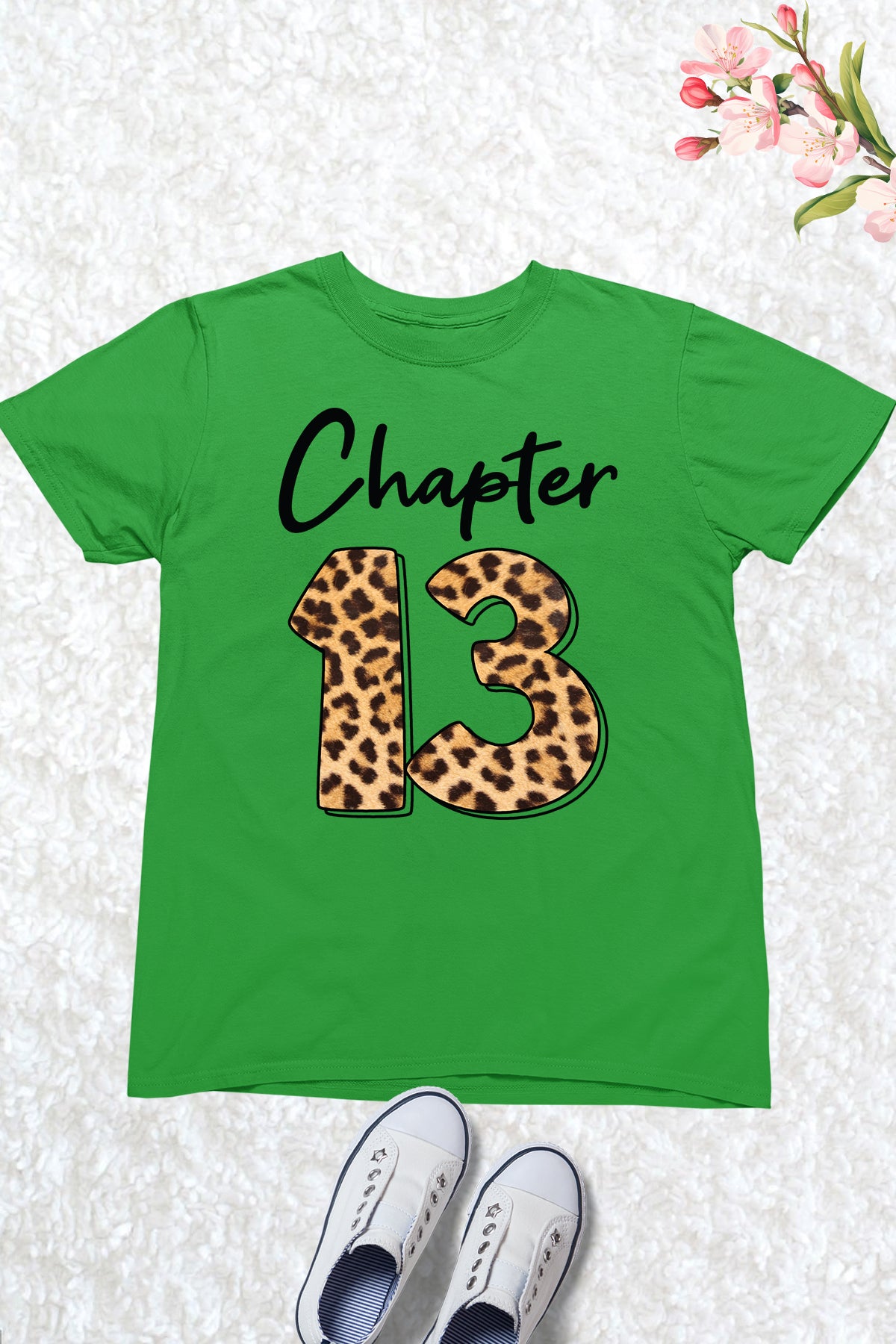 Chapter 13 Leopard Print Birthday Shirt