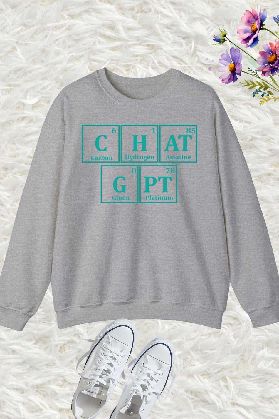 Chat GPT Computer AI Artificial Intelligence Data Learning Sweatshirt