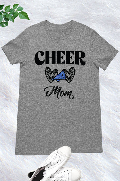 Cheer Mom Leopard Print Shirt