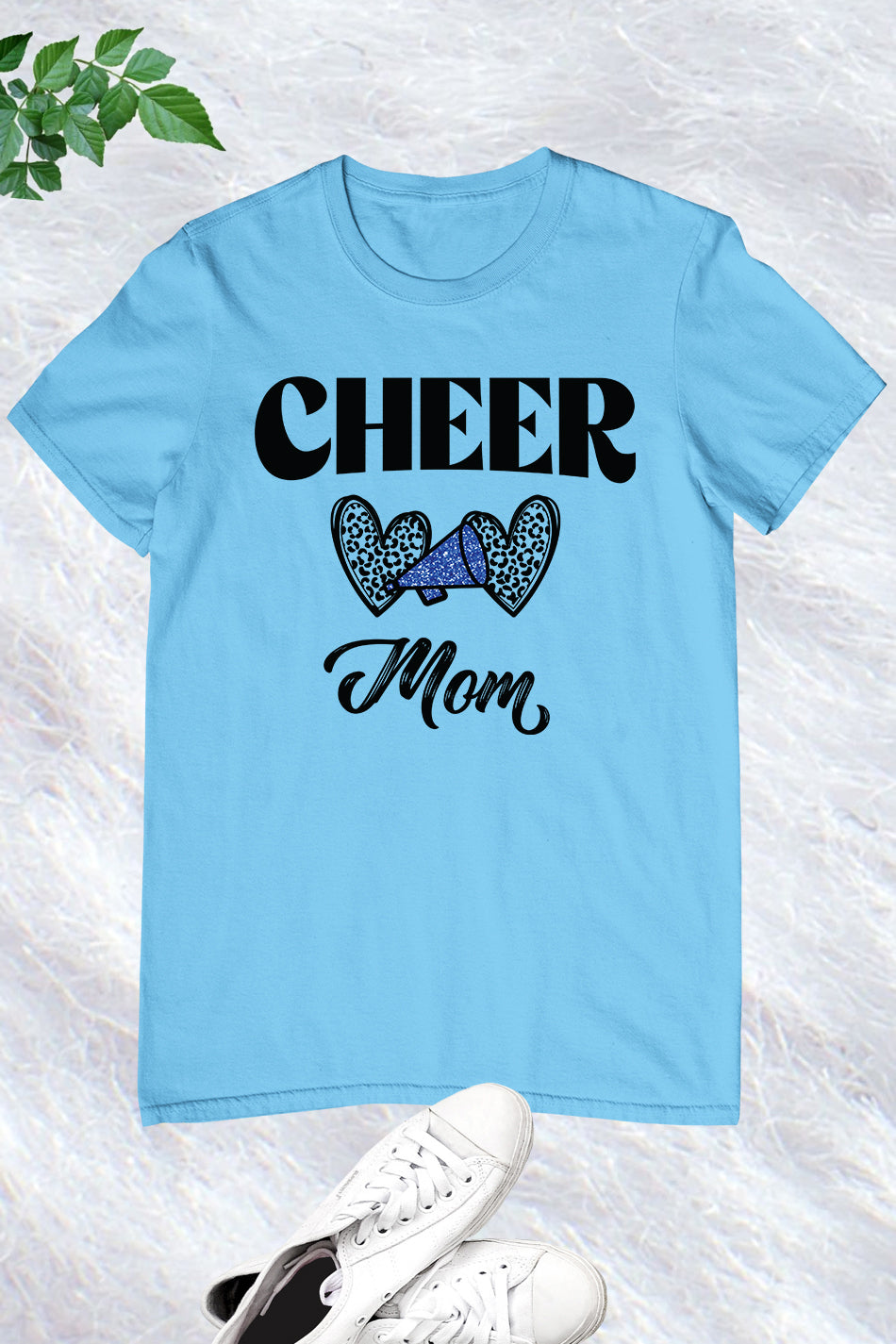 Cheer Mom Leopard Print Shirt