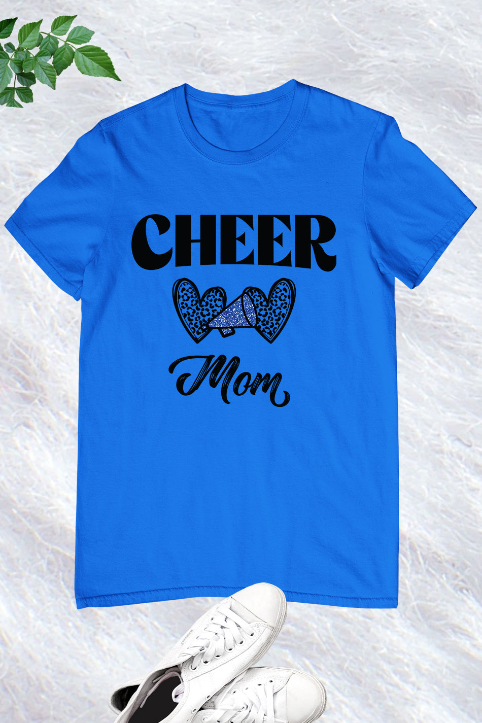 Cheer Mom Leopard Print Shirt