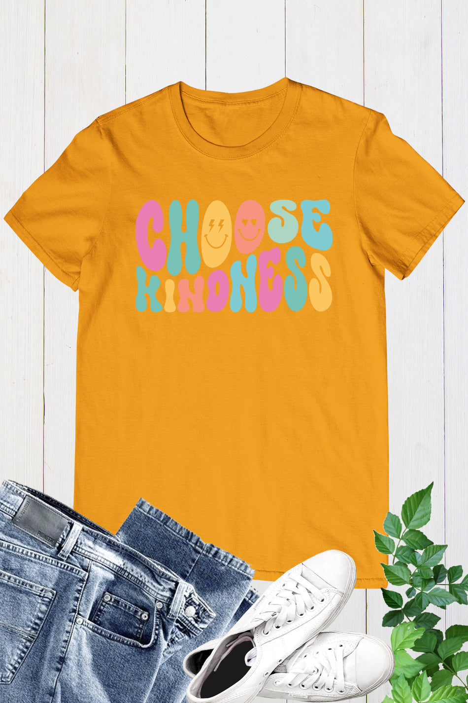 Choose Kindness Inspirational Teacher T-Shirts