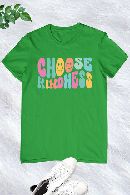 Choose Kindness Inspirational Teacher T-Shirts