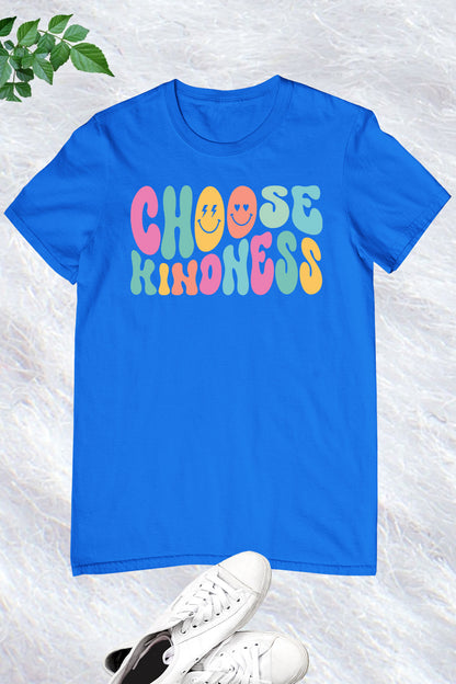 Choose Kindness Inspirational Teacher T-Shirts