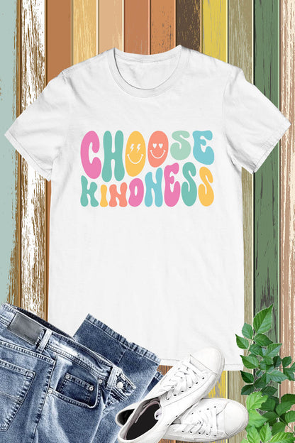 Choose Kindness Inspirational Teacher T-Shirts