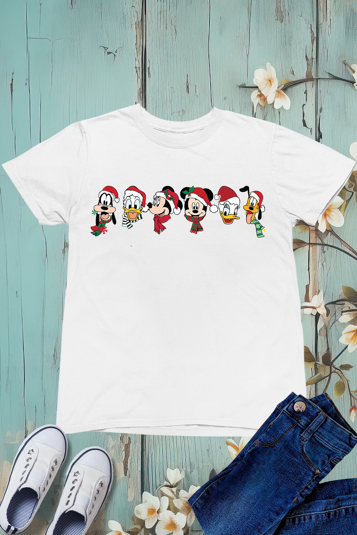 Vintage Mickey And Friend Christmas Shirt