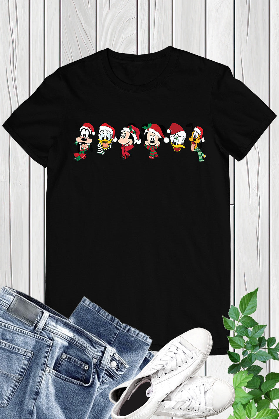 Vintage Mickey And Friend Christmas Shirt