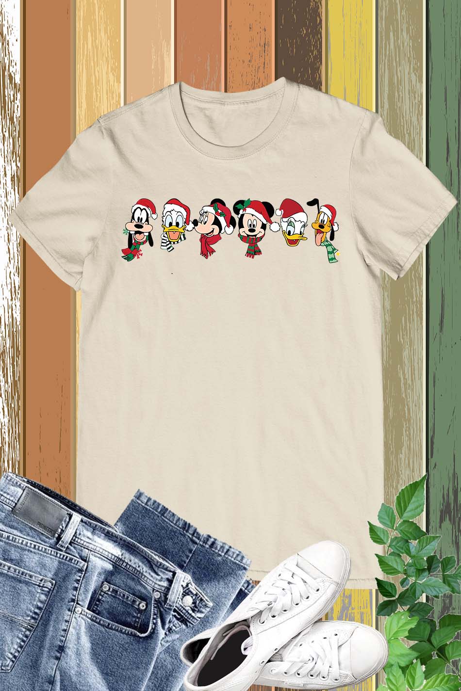 Vintage Mickey And Friend Christmas Shirt