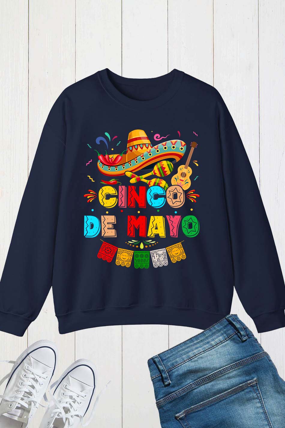 Cinco De Mayo Mexican Fiesta Sweatshirt