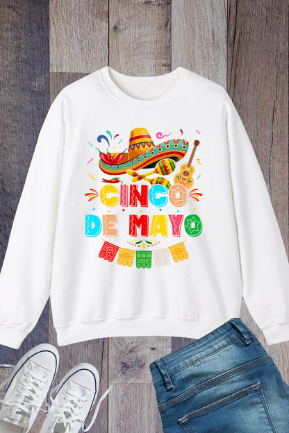 Cinco De Mayo Mexican Fiesta Sweatshirt