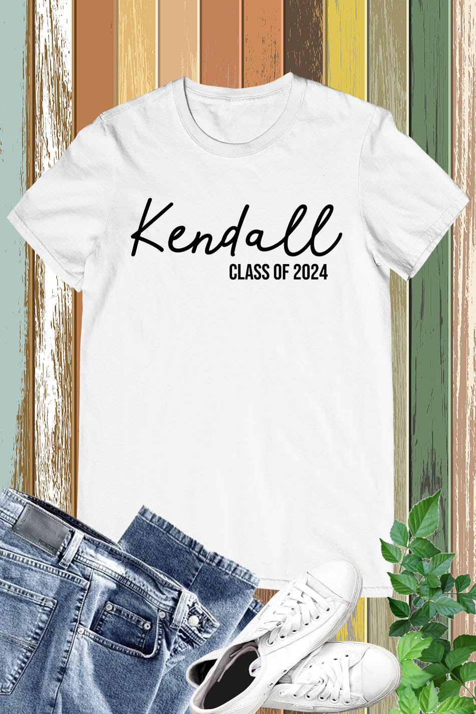 Custom Class of 2024 Graduation T Shirt