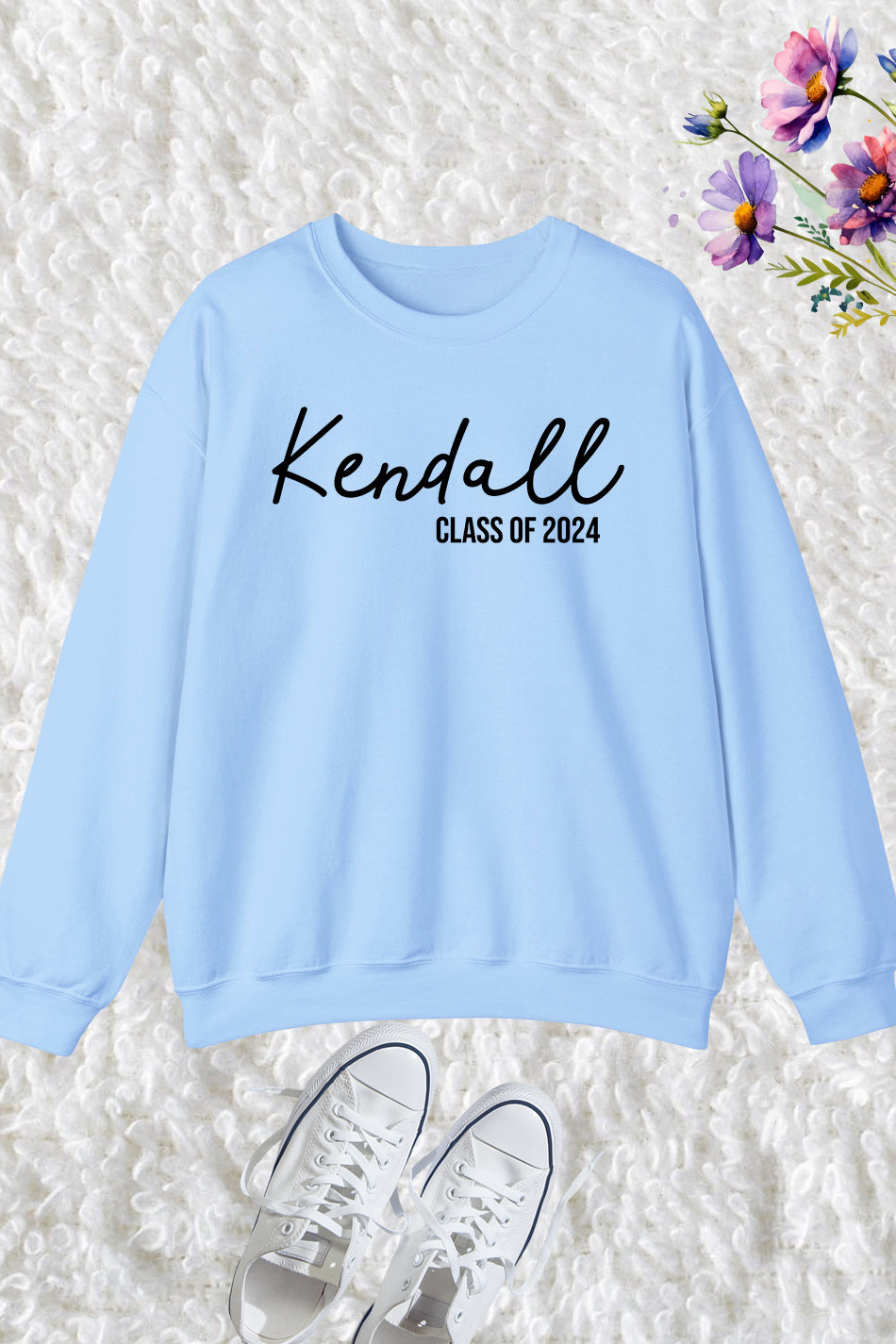 Custom Class of 2024 Graduation Sweatshirt