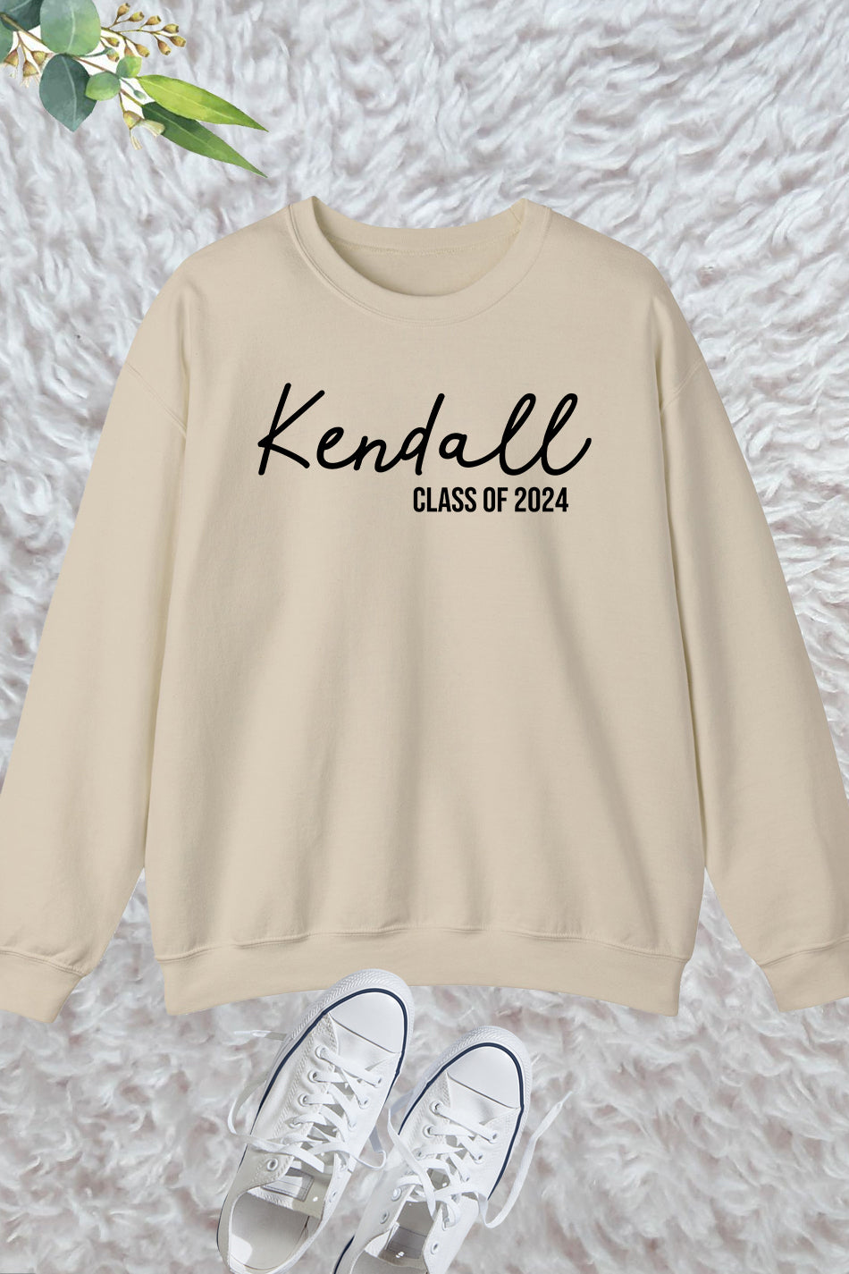 Custom Class of 2024 Graduation Sweatshirt