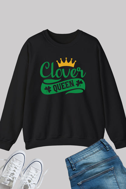 Clover Queen Paddys  Sweatshirt