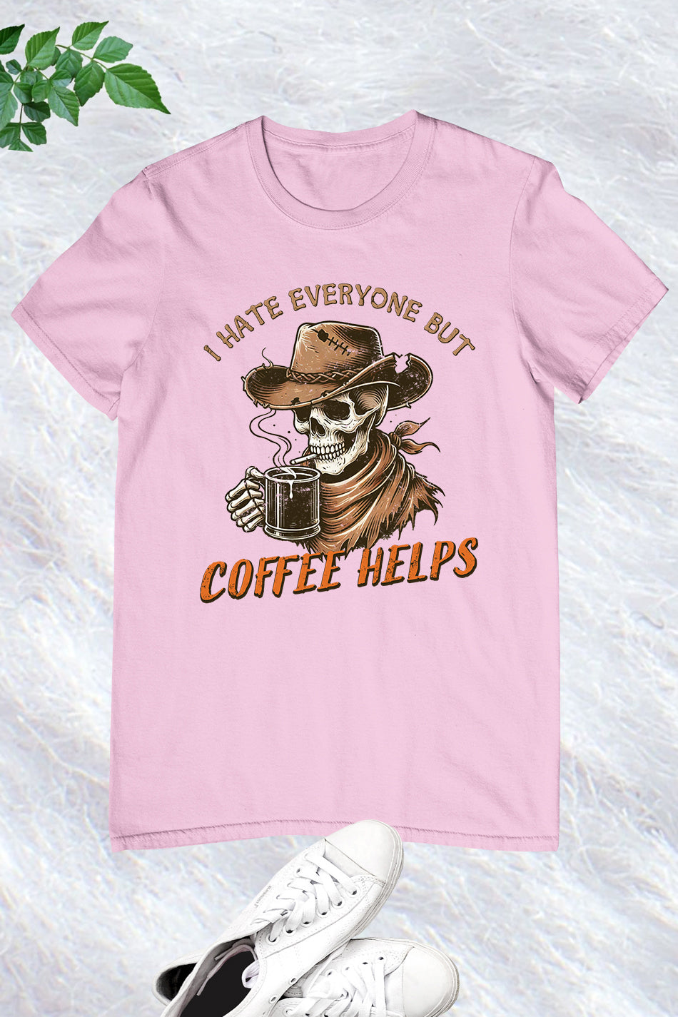 Western Halloween Sarcastic Coffee Shirt